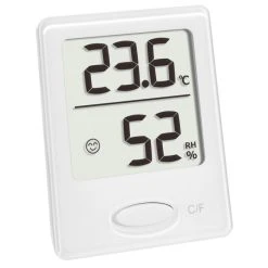 TFA Thermo-Hygrometer 30.5041.02 Innen, Digital, Weiß