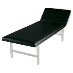 Söhngen Ruheraumliege 6001124s, Höhe 50cm, Kopfteil Verstellbar, Schwarz