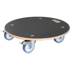 Wagner-System Pflanzenroller 20116801, Rund, Holz, 300kg, Braun, Ø 58cm