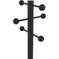 Unilux Garderobenständer Access 400095391, Mit 6 Haken, 175 X 34cm (HxØ), Metall, Schwarz -Einhell Verkaufsshop 379d9b3497da289badf446435a76a72278ebefd6 garderobenstaender unilux access 400095391