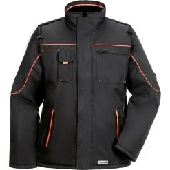 Planam Arbeitsjacke Piper, 3535056, Winterjacke, Schwarz, Wasserdicht, Größe XL