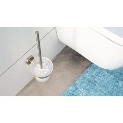 Tesa WC-Bürste Moon, Weiß / Edelstahloptik, Bürstenhalter Aus Glas, Zur Wandmontage -Einhell Verkaufsshop 3f018c31a4a465b2b6d95ae1f6e9a17c0356ddf5 wc buerste tesa moon weiss edelstahloptik