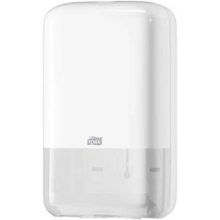 Tork Toilettenpapierspender Elevation, 556000, T3, Kunststoff, Zur Einzelblattentnahme, Weiß