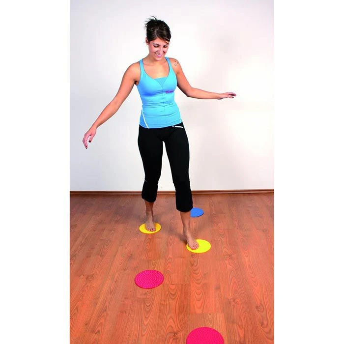 Togu Balance-Pad Senso Blau, Ø 16 Cm, Reflexzonenmassage, 2 Stück 2 Togu Balance-Pad Senso Blau, Ø 16 Cm, Reflexzonenmassage, 2 Stück – Bild 2