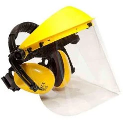 Viwanda Gesichtsschutz Mit Klarem Visier, Gesichts- Und Gehörschutzkombination, EN 166