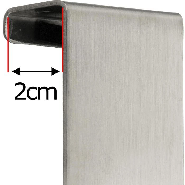 Wenko Kleiderhaken 4468060100, Für Die Tür, Silber, Edelstahl, 6 Haken 3 Wenko Kleiderhaken 4468060100, Für Die Tür, Silber, Edelstahl, 6 Haken – Bild 3