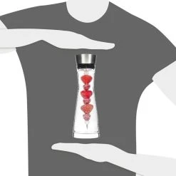 Karaffe Böttcher-AG Mit Deckel Und Fruchtspieß, 1 Liter -Einhell Verkaufsshop 43b1bc833f2b858053a106cc6effd3eae2613b56 karaffe boettcher ag