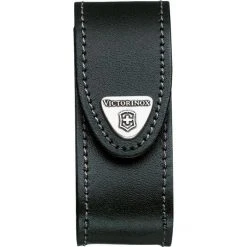 Victorinox Gürteletui 4.0520.3 Für Taschenmesser, Aus Leder, Mit Klettverschluss, Schwarz