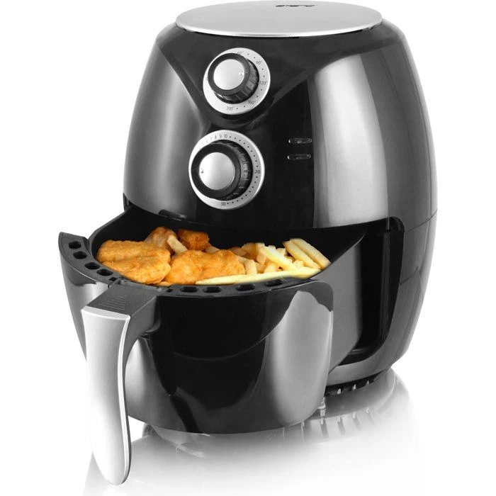 Emerio Fritteuse Smart Fryer, AF-112828, Heißluftfritteuse, 1400 W, Ohne Öl, Für 3,6 Liter 1 Emerio Fritteuse Smart Fryer, AF-112828, Heißluftfritteuse, 1400 W, Ohne Öl, Für 3,6 Liter
