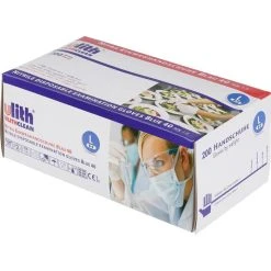 Ulith Einmalhandschuhe Nitril Typ 40, Puderfrei, Blau, 200 Stück, Größe L -Einhell Verkaufsshop 451140a2e739a2bd4ec412b81cc59ddeaaaaca74 einmalhandschuhe ulith nitril typ 40 puderfrei