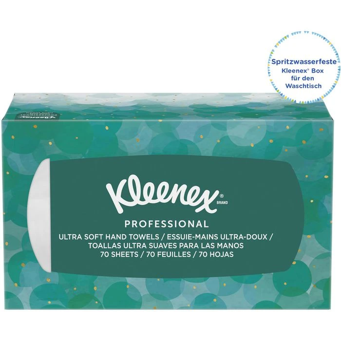 Kimberly-Clark Papierhandtücher Kleenex Ultra 1126, 1-lagig, Interfold-Falz, 22,5 X 26,0cm, 1260 Stück 4 Kimberly-Clark Papierhandtücher Kleenex Ultra 1126, 1-lagig, Interfold-Falz, 22,5 X 26,0cm, 1260 Stück – Bild 4