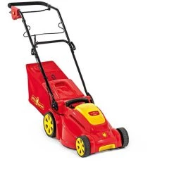 Wolf-Garten Rasenmäher A 340 E, Elektro, 1400 Watt, Schnittbreite 34cm, Fangkorb 35 Liter