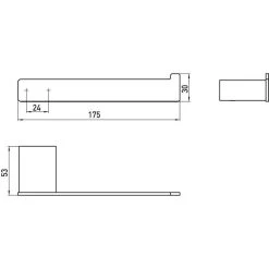 Emco Toilettenpapierspender Loft, Rechts Offen, Reservepapierhalter Aluminium 1 Kleinrolle Schwarz -Einhell Verkaufsshop 484fdc22e02ad93cfc7237758d9ae617795bfc45 toilettenpapierspender emco loft rechts offen
