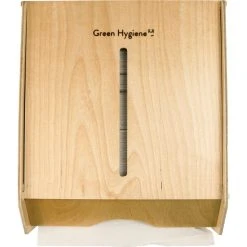 GreenHygiene Handtuchspender Wolkenkratzer, Für Falk Und Frieda, Holz, Braun