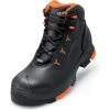 Uvex Sicherheitsschuhe 2, 65032 S3 ESD, Stiefel, Unisex, Echt Leder, Schwarz, Gr. 43