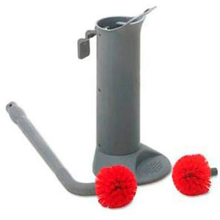 Unger® Unger WC-Bürste Ergo Swap, Grau, Bürstenhalter Aus Kunststoff, Inkl. Ersatzkopf 1 Unger® Unger WC-Bürste Ergo Swap, Grau, Bürstenhalter Aus Kunststoff, Inkl. Ersatzkopf