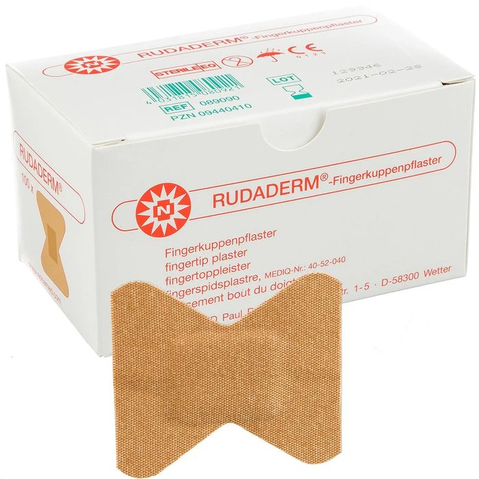 Nobamed Pflaster Rudaderm Fingerkuppenpflaster, 100 Strips, Hypoallergen 1 Nobamed Pflaster Rudaderm Fingerkuppenpflaster, 100 Strips, Hypoallergen