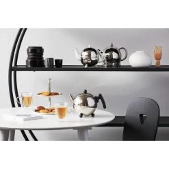 Bredemeijer Tee-Kanne Duet Bella Ronde, Edelstahl, Doppelwandig, Silber / Schwarz, 1,2 L -Einhell Verkaufsshop 4cc8ce0ce7f1e257c00168ddbcf2edca3c18b9b8 tee kanne bredemeijer duet bella ronde edelstahl