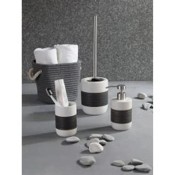 Axentia WC-Bürste Athen, Weiß / Grau, Bürstenhalter Aus Keramik -Einhell Verkaufsshop 4e47a94d21e3b4c6c1311e7da777d0df60febe12 wc buerste axentia athen weiss grau