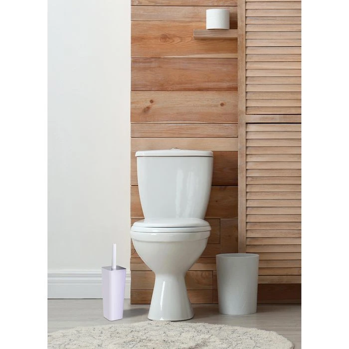 Wenko WC-Bürste Candy White, Weiß, Bürstenhalter Aus Kunststoff 2 Wenko WC-Bürste Candy White, Weiß, Bürstenhalter Aus Kunststoff – Bild 2