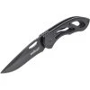 Wolfcraft Klappmesser 4288000, Klingenlänge 7cm, Aluminium, Schwarz