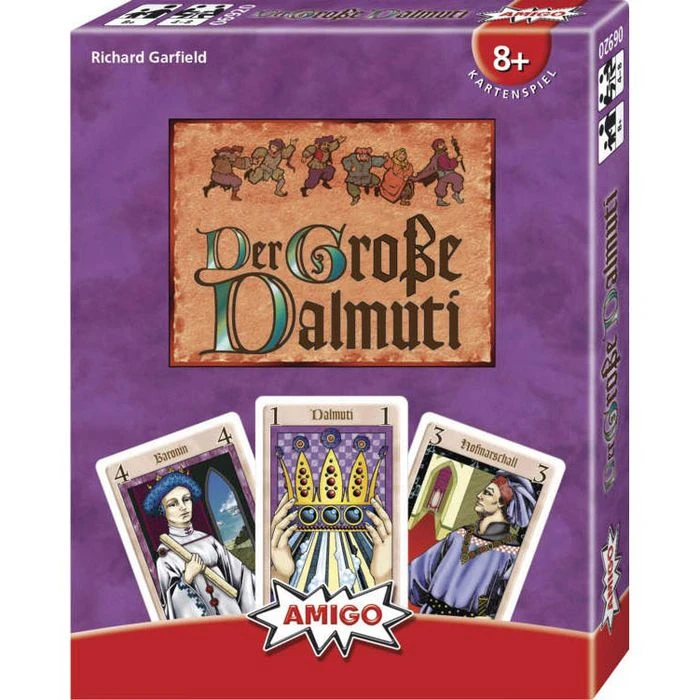 Amigo Kartenspiel 6920, Der Große Dalmuti, Ab 8 Jahre, 4-8 Spieler 1 Amigo Kartenspiel 6920, Der Große Dalmuti, Ab 8 Jahre, 4-8 Spieler