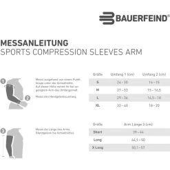 Bauerfeind Armling Sports Compression Sleeves Arm, Gr. S (x-lang), Weiß, Beidseitig Tragbar, 2 Stück -Einhell Verkaufsshop 53a05e80a8e57407fced7854b93ab1414d1022f5 armling bauerfeind sports compression sleeves arm