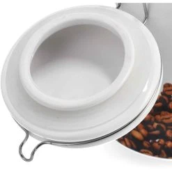 Zeller Vorratsdose 19814, Keramik, 1,1 Liter, Kaffeedose, Mit Löffel, Mit Motiv, Rund -Einhell Verkaufsshop 542af929e3355442998426f68b38854717acf939 vorratsdose zeller 19814 keramik