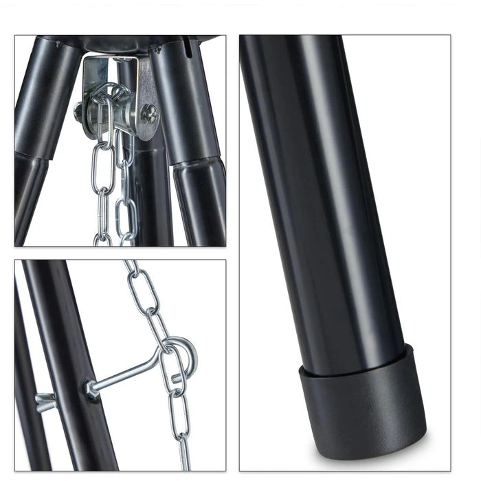 Relaxdays Holzkohlegrill Schwenkgrill, Stahl, Grillfläche Ø 49cm 6 Relaxdays Holzkohlegrill Schwenkgrill, Stahl, Grillfläche Ø 49cm – Bild 6