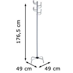 Idimex Garderobenständer Kaktus, 18200, Mit 8 Haken, Metall, Weiß -Einhell Verkaufsshop 54f87eb1ac6376e853955f518d01422362770975 garderobenstaender idimex kaktus 18200
