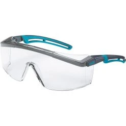 Uvex Schutzbrille Astrospec 2.0, 9190.065, Bügelbrille, Farblos / Grau-hellblau