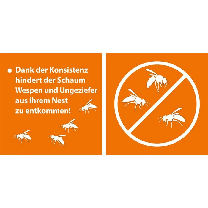 ARDAP Insektenspray Wespenschaum, Wirkt Gegen Wespen & Wespennester, 300ml 3 ARDAP Insektenspray Wespenschaum, Wirkt Gegen Wespen & Wespennester, 300ml – Bild 3