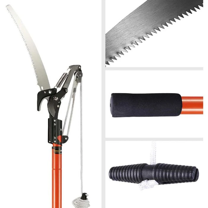 Monzana Astsäge Teleskop-Astsäge Mit Astschere, 100595, Sägeblattlänge 35cm 4 Monzana Astsäge Teleskop-Astsäge Mit Astschere, 100595, Sägeblattlänge 35cm – Bild 4