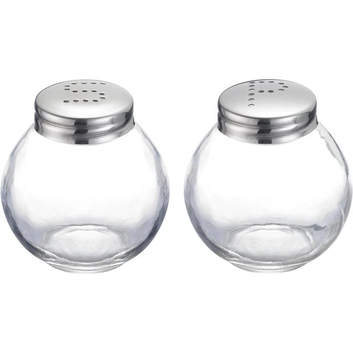 Westmark Salz-und-Pfefferstreuer Roma 65462270, Set, Aus Glas / Edelstahl, Transparent 1 Westmark Salz-und-Pfefferstreuer Roma 65462270, Set, Aus Glas / Edelstahl, Transparent