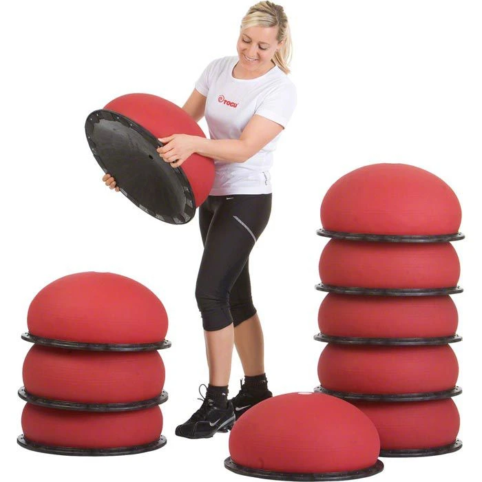 Togu Balance-Ball Jumper, Mit Trampolineffekt, Ø 52 Cm, Rot 5 Togu Balance-Ball Jumper, Mit Trampolineffekt, Ø 52 Cm, Rot – Bild 5