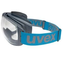 Uvex Schutzbrille Megasonic, 9320265, Vollsichtbrille, Farblos / Grau-blau -Einhell Verkaufsshop 611ab1aaa0f8f439a2d561f23714d7cf1d2c0fd2 schutzbrille uvex megasonic 9320265
