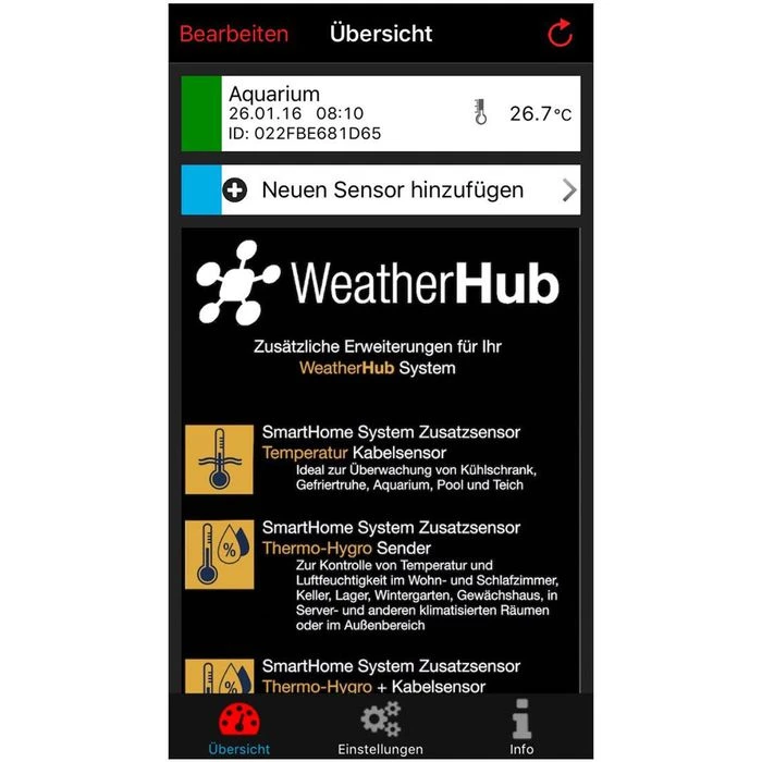 TFA Weatherhub-Set 31.4002.02, Inkl. Thermometer Mit Kabelfühler, Gateway 4 TFA Weatherhub-Set 31.4002.02, Inkl. Thermometer Mit Kabelfühler, Gateway – Bild 4