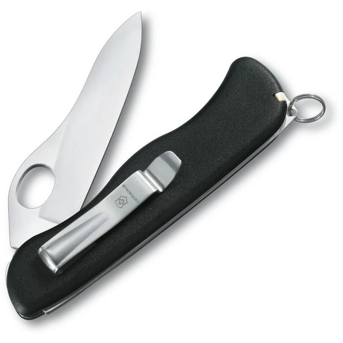 Victorinox Taschenmesser Sentinel One Hand, 0.8413.M3, Schwarz, 4 Funktionen 2 Victorinox Taschenmesser Sentinel One Hand, 0.8413.M3, Schwarz, 4 Funktionen – Bild 2