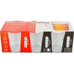 Van-Well Kaffeegläser Ceylon, Mit Henkel, 220ml, 6 Stück -Einhell Verkaufsshop 6328edacf5e936cb2291981c27f3befed6861b2b kaffeeglaeser van well ceylon