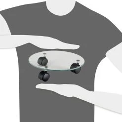 Wagner-System Pflanzenroller 20016501, Rund, Glas, 60kg, Transparent, Durchmesser 28cm -Einhell Verkaufsshop 64eea37bbe4ef35fee059eb7c994449a7720959c pflanzenroller wagner system 20016501 rund