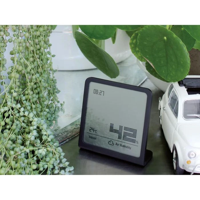 Stadler Form Stadler-Form Thermo-Hygrometer Selina Innen, Digital, Uhrzeit, Schwarz 3 Stadler Form Stadler-Form Thermo-Hygrometer Selina Innen, Digital, Uhrzeit, Schwarz – Bild 3
