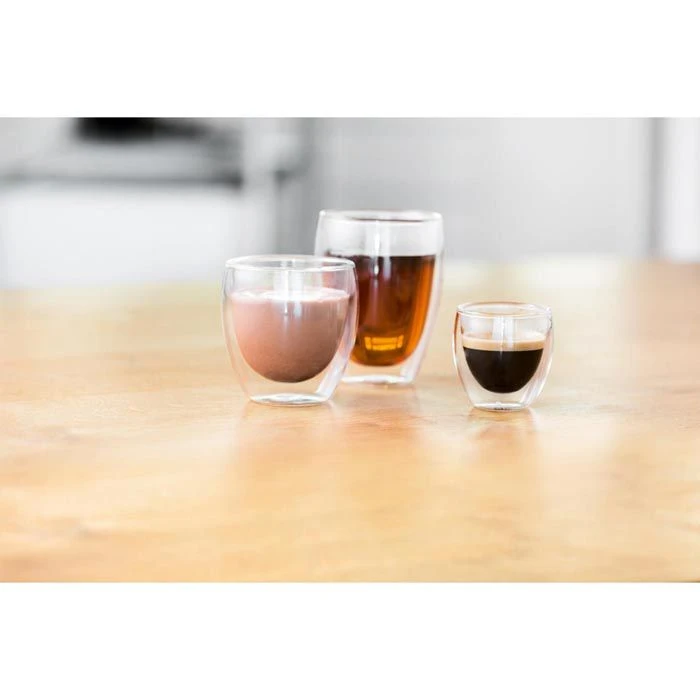 Bodum Kaffeegläser Set K4557-10, Doppelwandig, 80 & 350ml, 4-teilig 4 Bodum Kaffeegläser Set K4557-10, Doppelwandig, 80 & 350ml, 4-teilig – Bild 4