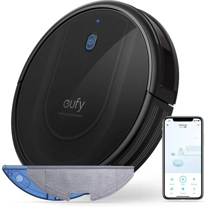 Eufy Saugroboter RoboVac G10 Hybrid, Ladestation, Wischfunktion, Laufzeit 100 Minuten 3 Eufy Saugroboter RoboVac G10 Hybrid, Ladestation, Wischfunktion, Laufzeit 100 Minuten – Bild 3