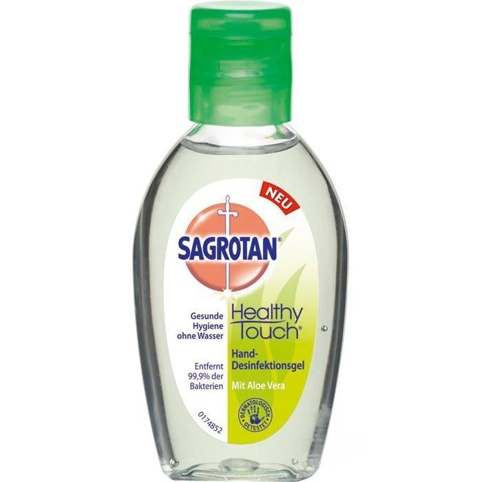 Sagrotan Healthy Touch Hand-Desinfektionsgel Aloe, 50 Ml 1 Sagrotan Healthy Touch Hand-Desinfektionsgel Aloe, 50 Ml