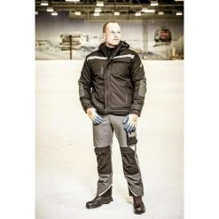 NITRAS Arbeitshose Motion Tex Plus, Herren, Latzhose, Grau-schwarz, Größe 44 -Einhell Verkaufsshop 6923b0f718289e64b29ce79194a119185fdc1b3e arbeitshose nitras motion tex plus herren