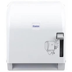 Böttcher-AG Handtuchspender Profi, Autocut, Kunststoff, Für Rollenhandtücher, Weiß