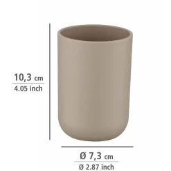 Wenko Zahnputzbecher Brasil, Kunststoff, Taupe -Einhell Verkaufsshop 6d3c26c57565dd496d4cfca9c49fb76892818072 zahnputzbecher wenko brasil