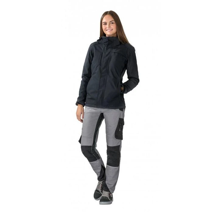 Planam Arbeitsjacke Norit 6440048, Damen, Winterjacke, Schwarz, Wasserdicht, Größe M 2 Planam Arbeitsjacke Norit 6440048, Damen, Winterjacke, Schwarz, Wasserdicht, Größe M – Bild 2