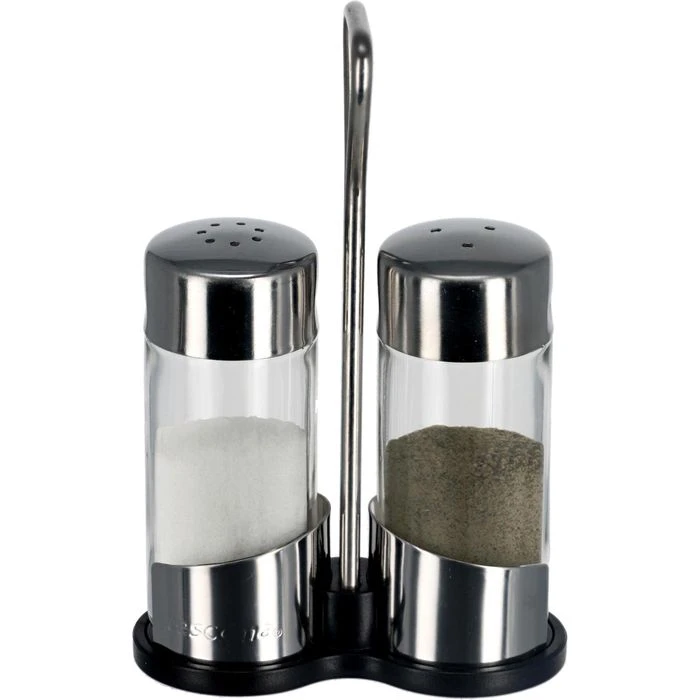 Tescoma Salz-und-Pfefferstreuer Club 650320, Set Mit Menage, Aus Glas / Edelstahl 1 Tescoma Salz-und-Pfefferstreuer Club 650320, Set Mit Menage, Aus Glas / Edelstahl