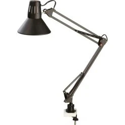Alco 9037 Schreibtischlampe Schwarz Tischklemme